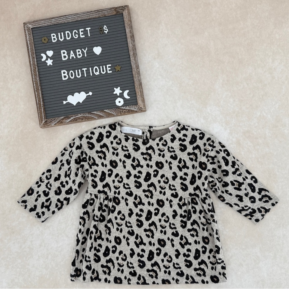 Zara Leopard Print Dress